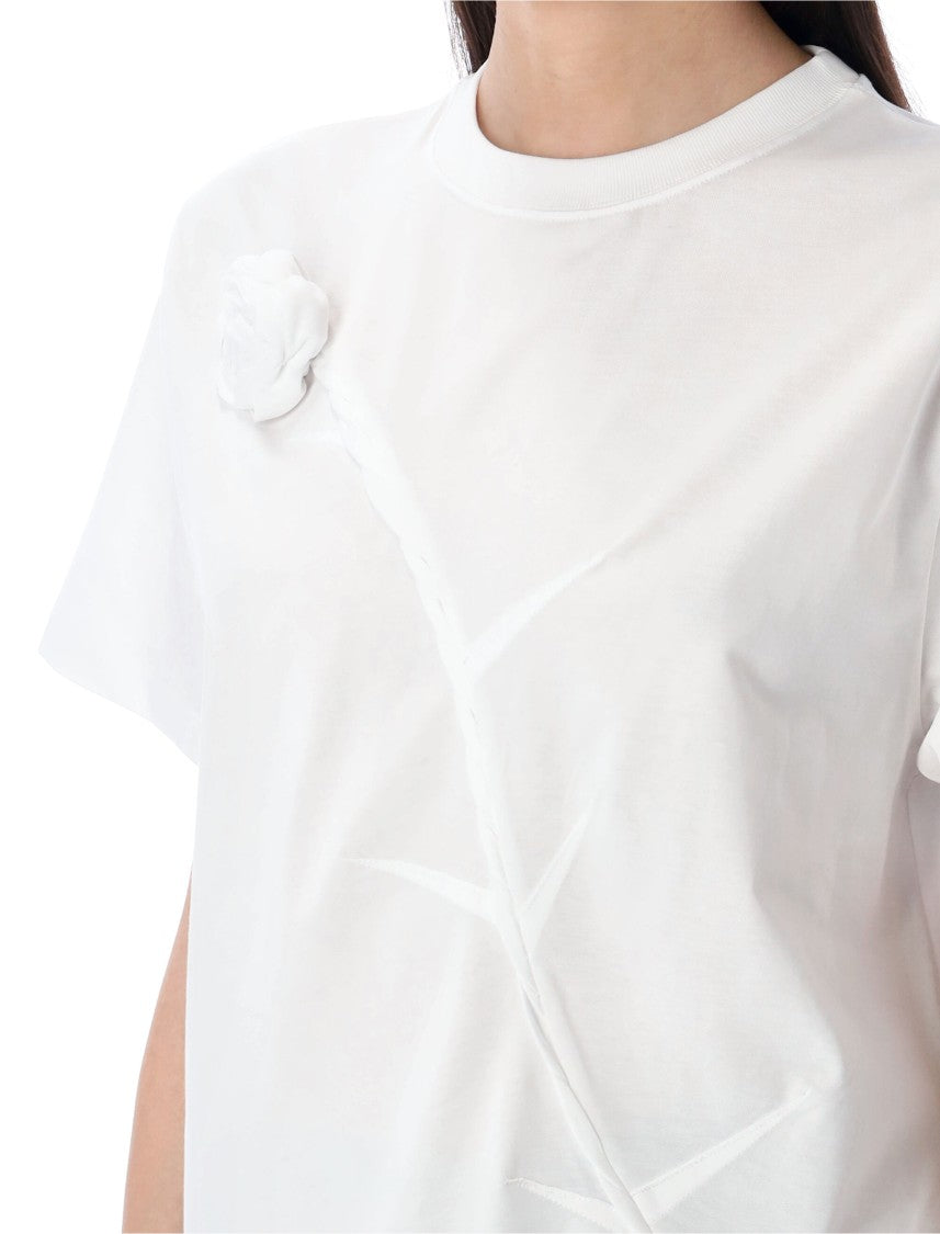 Coperni Rose Boxy Tshirt