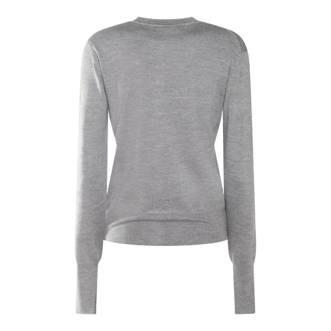 Vivienne Westwood Light Grey Cardigan With Round Neckline And Button-Down Front