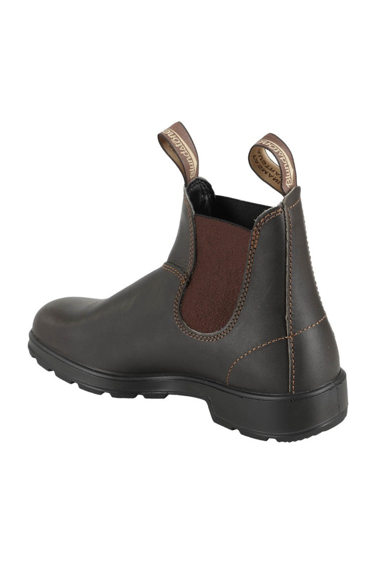 Blundstone Ankle-High Leather Blundstone Boots With Elastic Side Panels