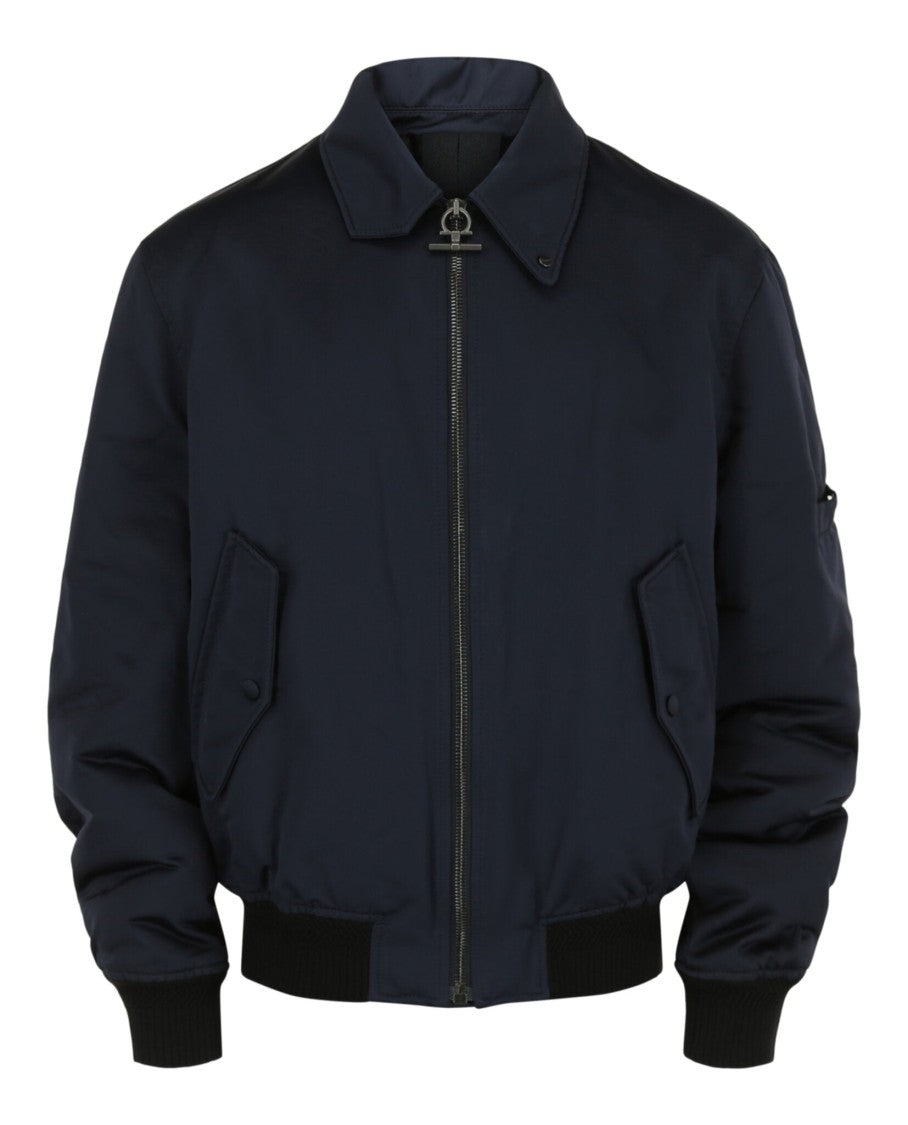 Ferragamo Gancini Padded Bomber Jacket