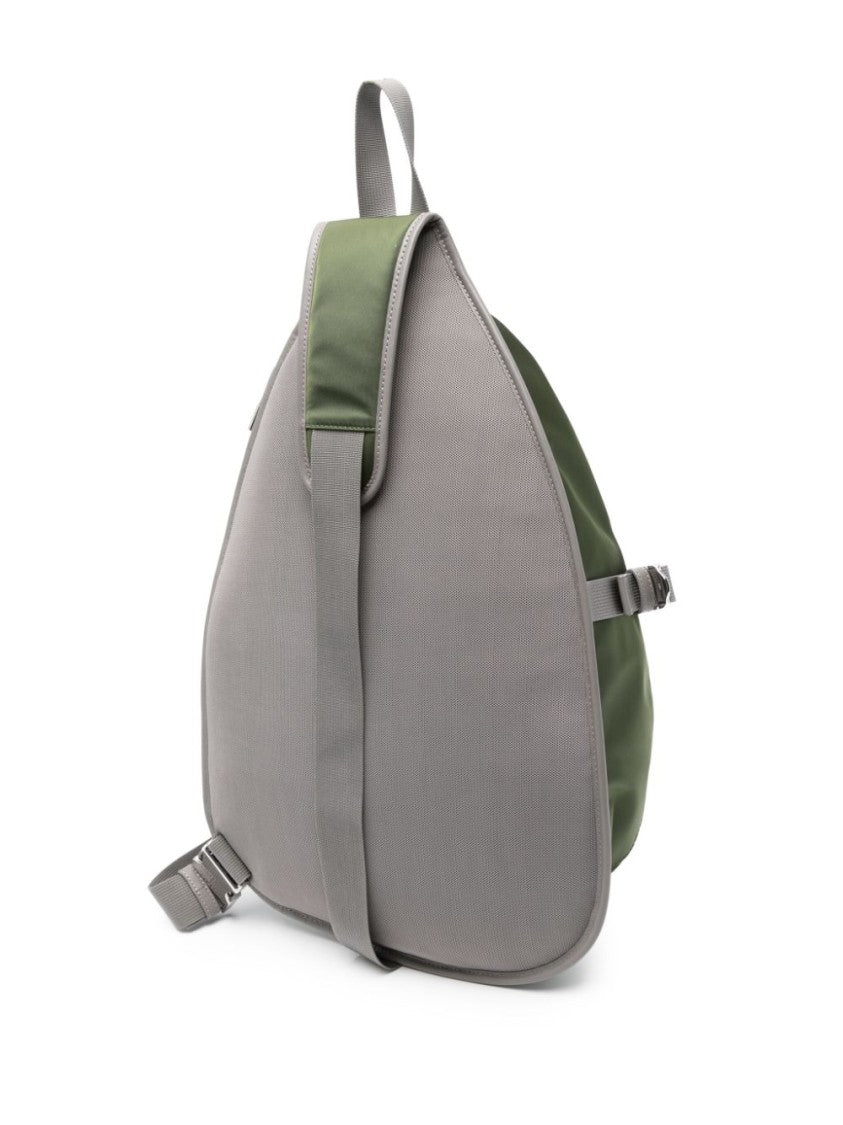 Kenzo Khaki Green Shell Backpack