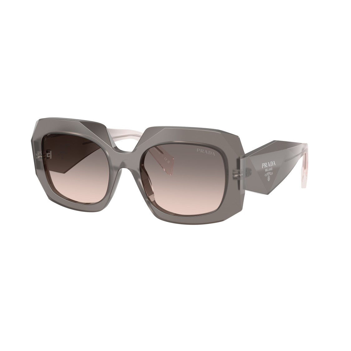 Prada 0Pr B23s Oversized Square Frame Sunglasses