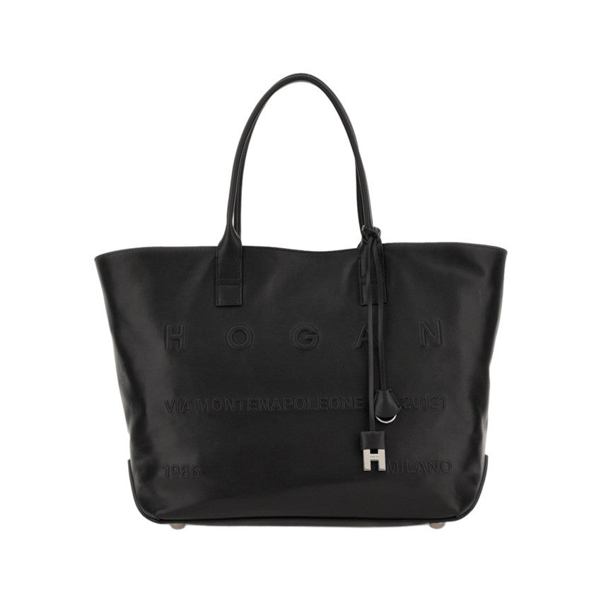Hogan Spacious Leather Tote