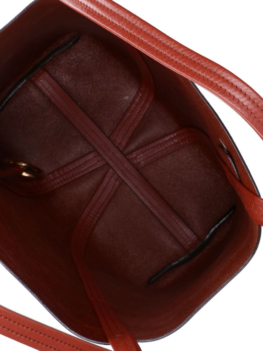 Chloé Structured Pebbled Leather Tote Bag