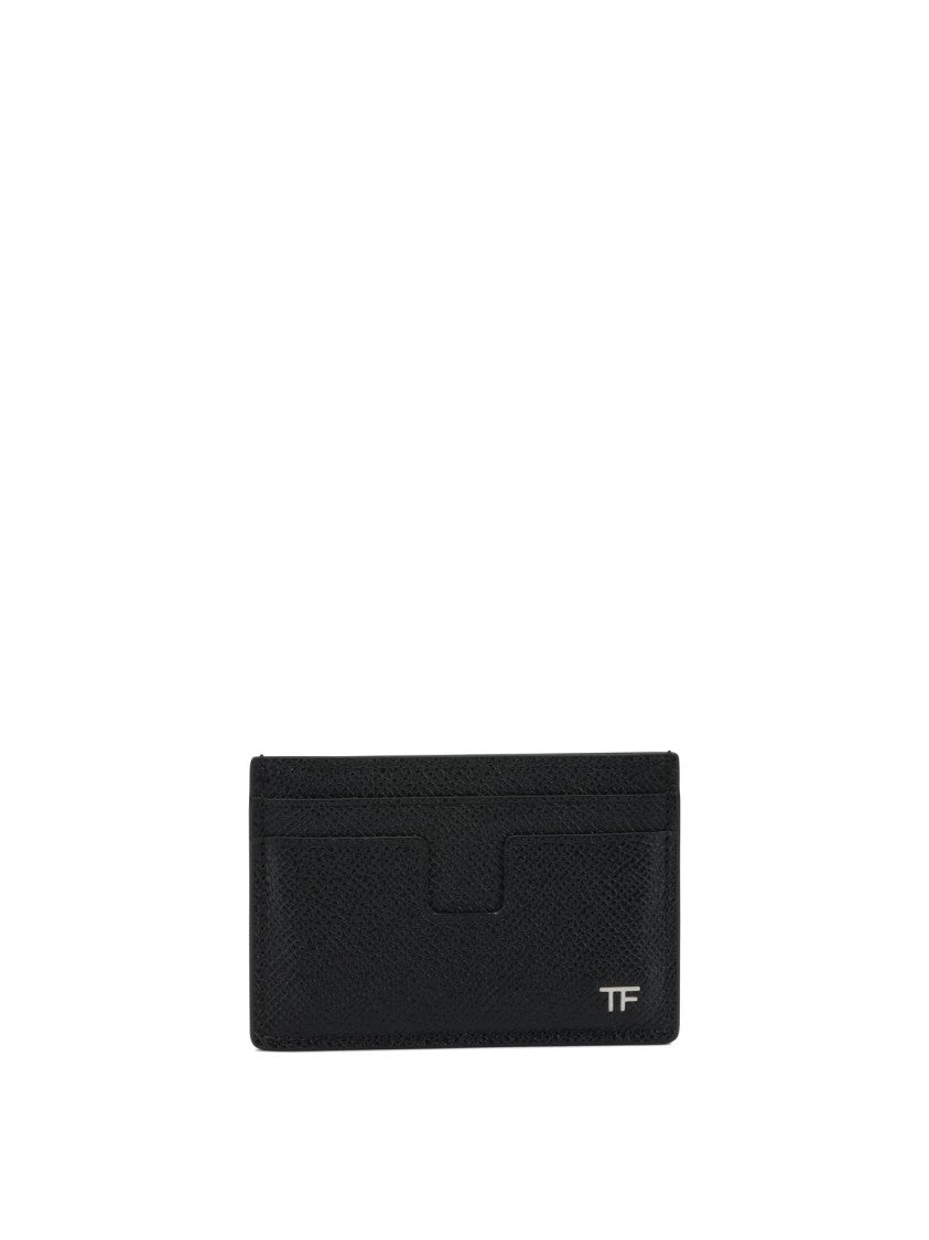 Tom Ford Small Grain Leather Card Holder