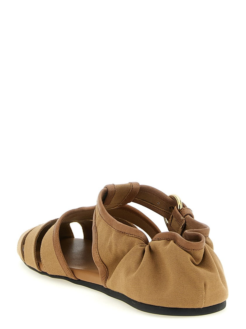 Miu Miu 'Ruches' Sandals