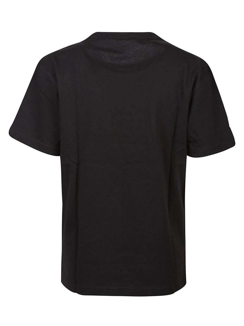 T By Alexander Wang Puff Logo Bound Cotton T-Shirt