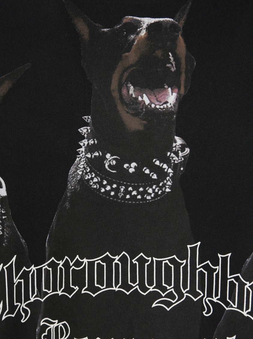 Represent Graphic Print Black Oversized T-Shirt