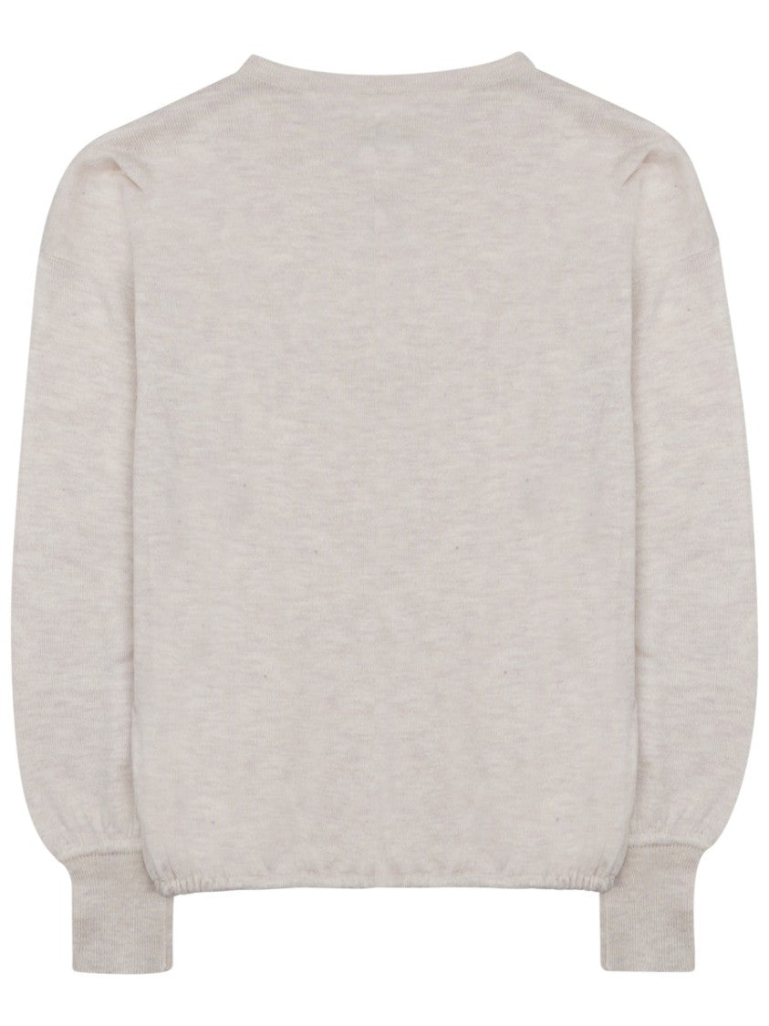 Oscar The Collection Relaxed-Fit Long-Sleeved Top With Gathered Hem
