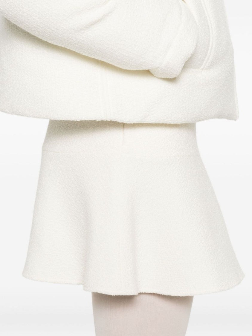 Gucci Wool Bouclé Mini Skirt