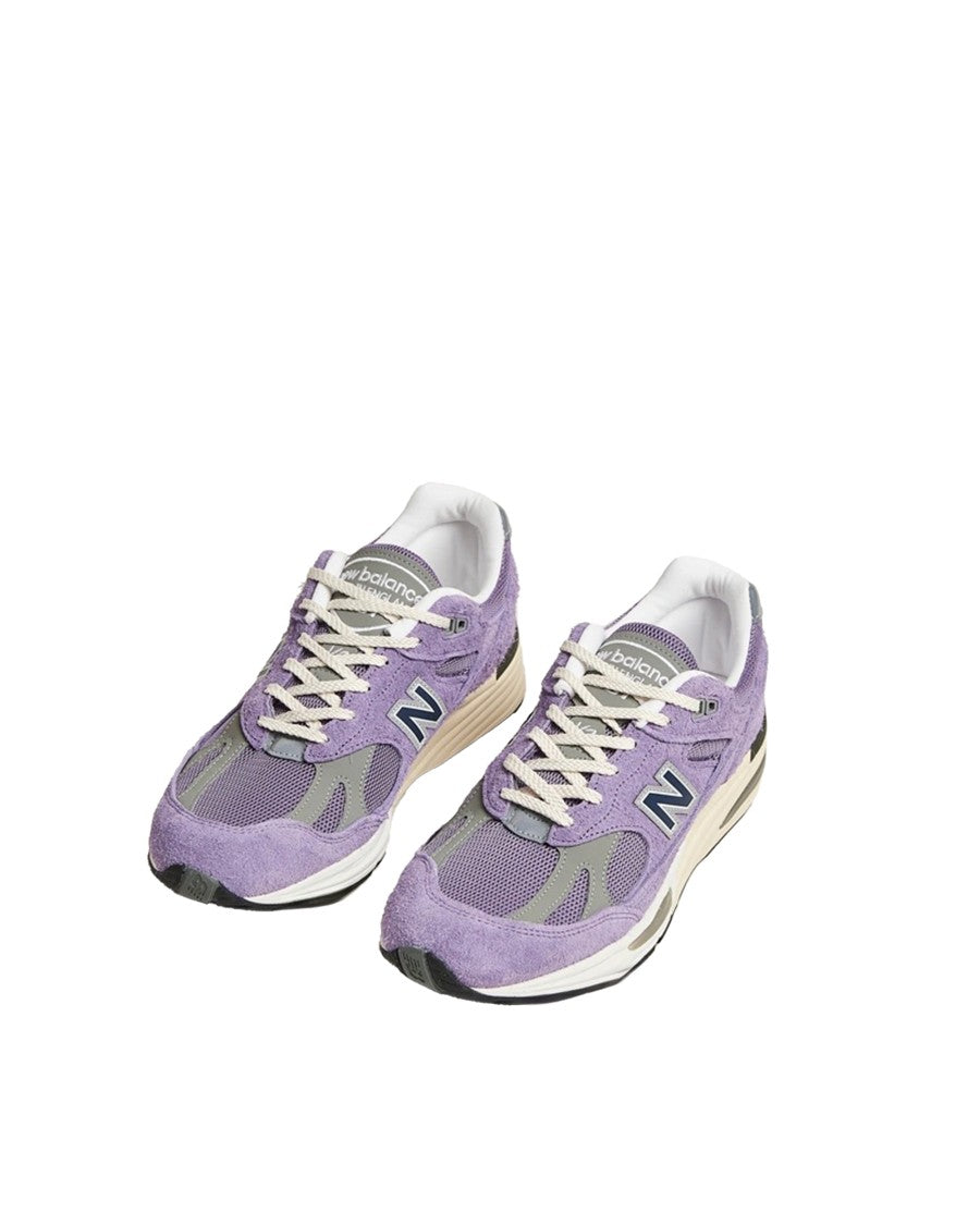 New Balance U991lv2 Uk Purple Sneakers
