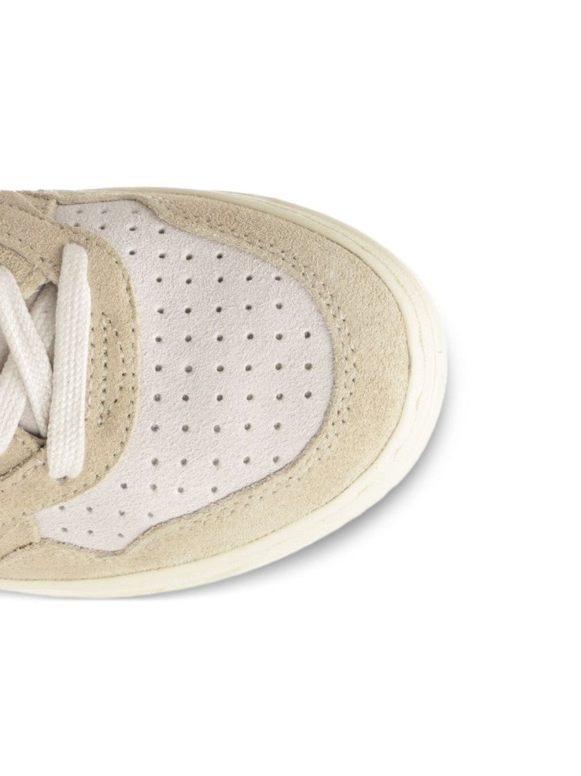 Autry Low-Top Sneakers With Blue Panel Accents