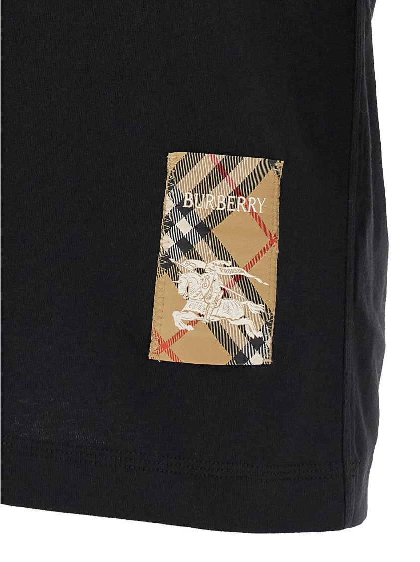 Burberry T-Shirt Patch Check