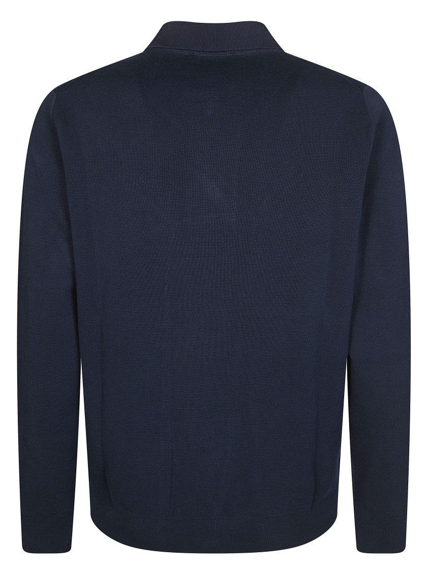 Filippo De Laurentiis Textured Knit Flap Pocket Jacket