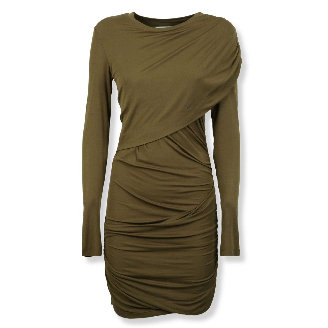 Isabel Marant Étoile Denise Draped Long-Sleeve Dress
