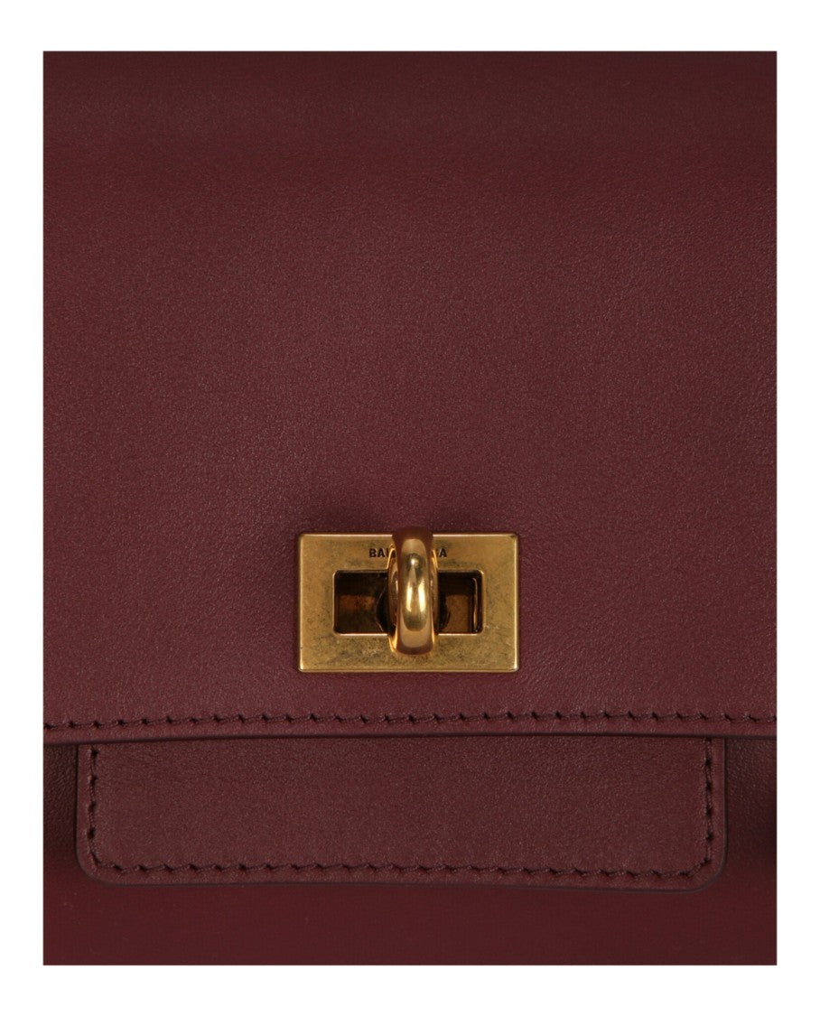 Balenciaga Bel Air Small Leather Clutch Bag