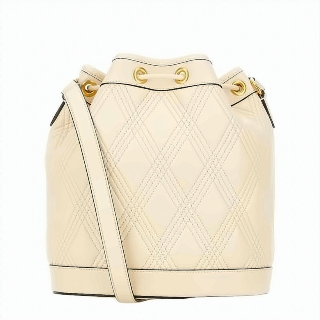 Valentino Garavani Diamond-Quilted Calf Leather Bucket Bag