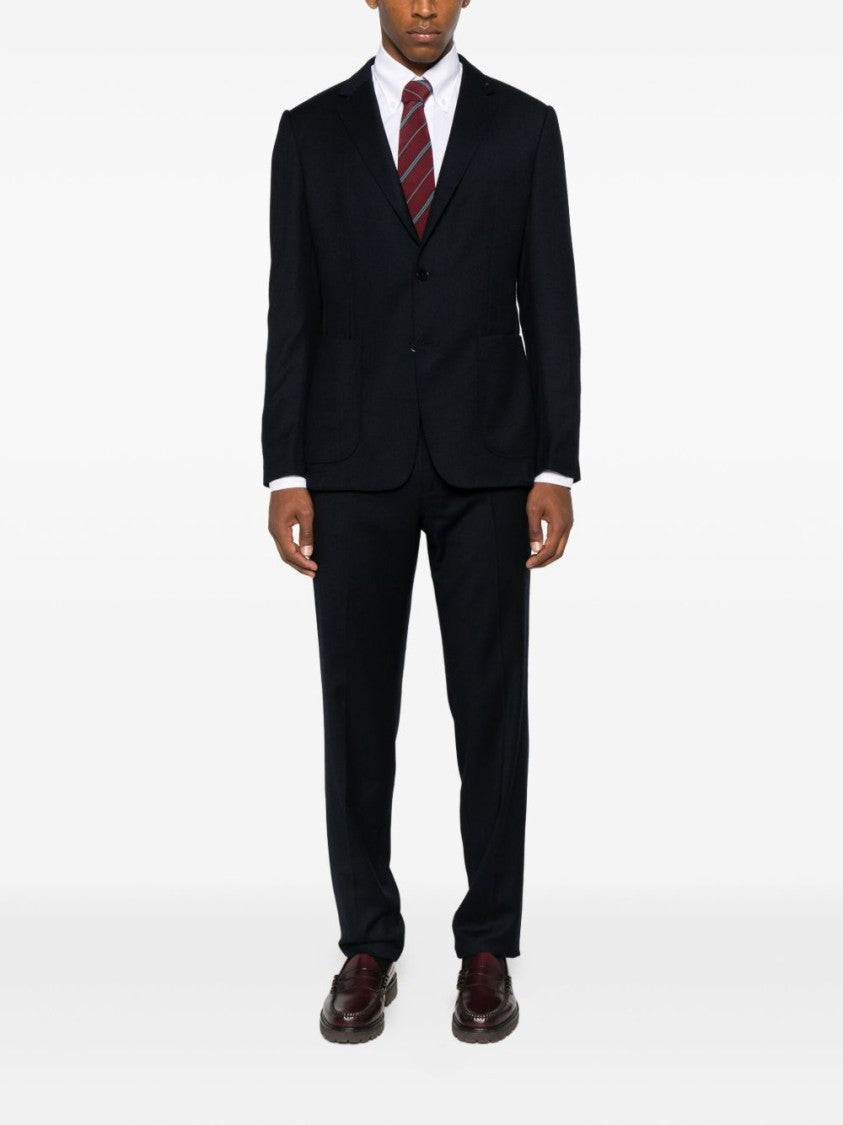 Ermenegildo Zegna Tailored Men's Blazer With Two-Button Closure And Notch Lapels
