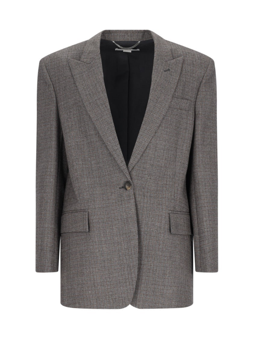 Stella Mccartney Single-Breasted Blazer – Grey