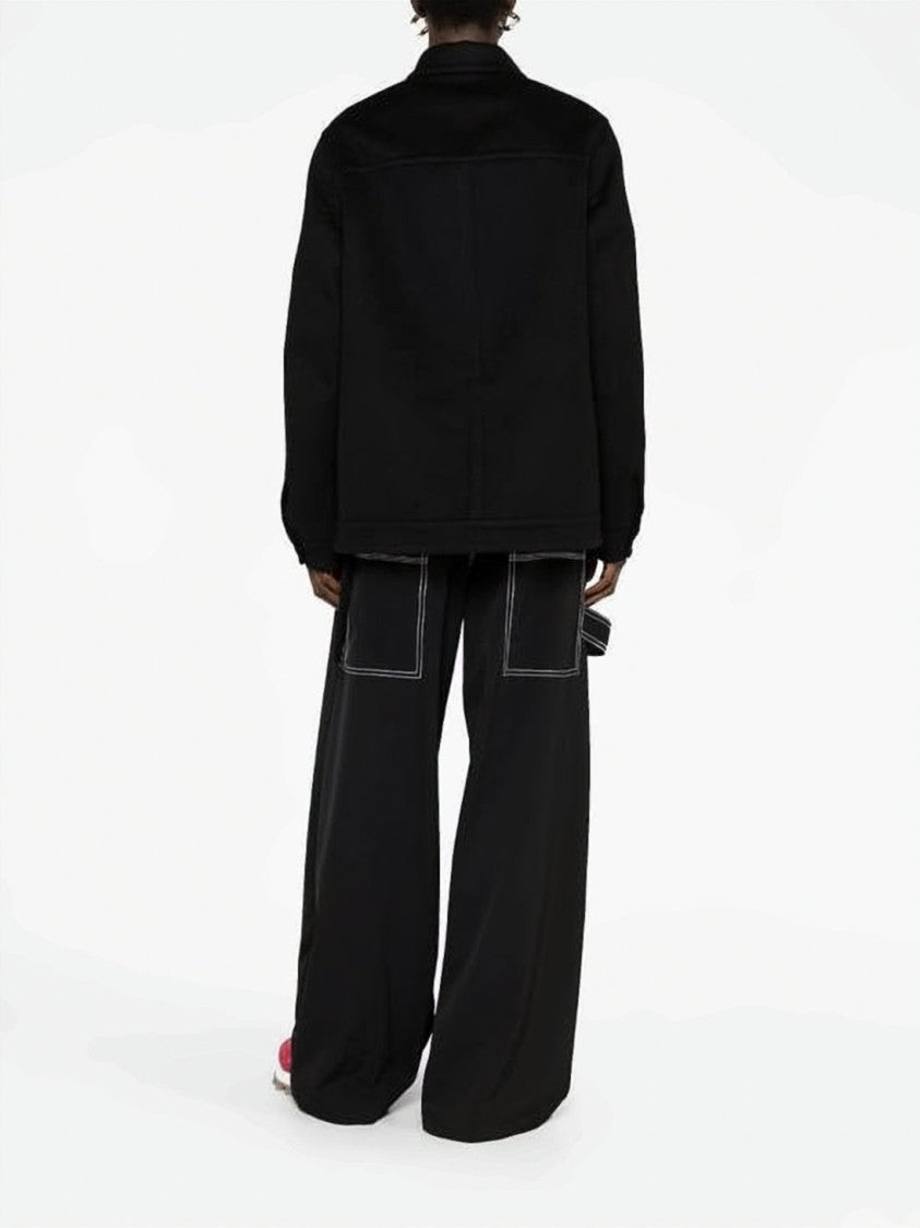 Loewe Cropped Boxy Lambskin Jacket