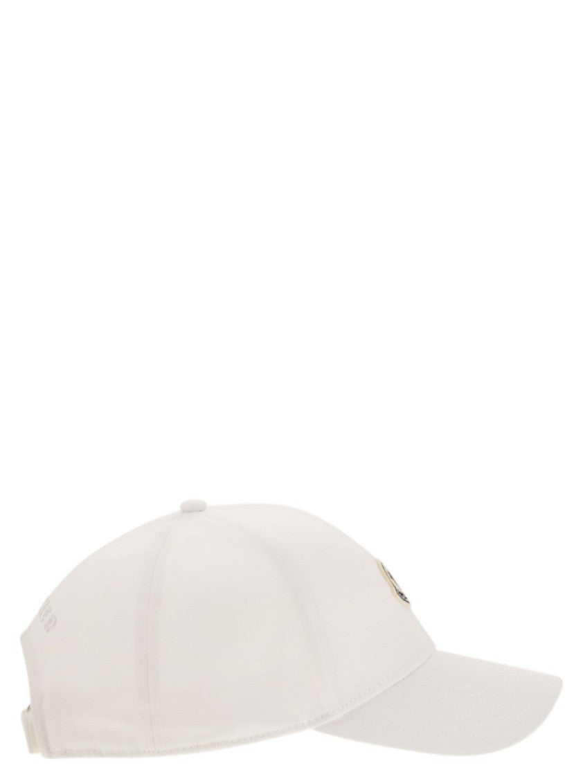 Moncler Cotton Gabardine Baseball Cap