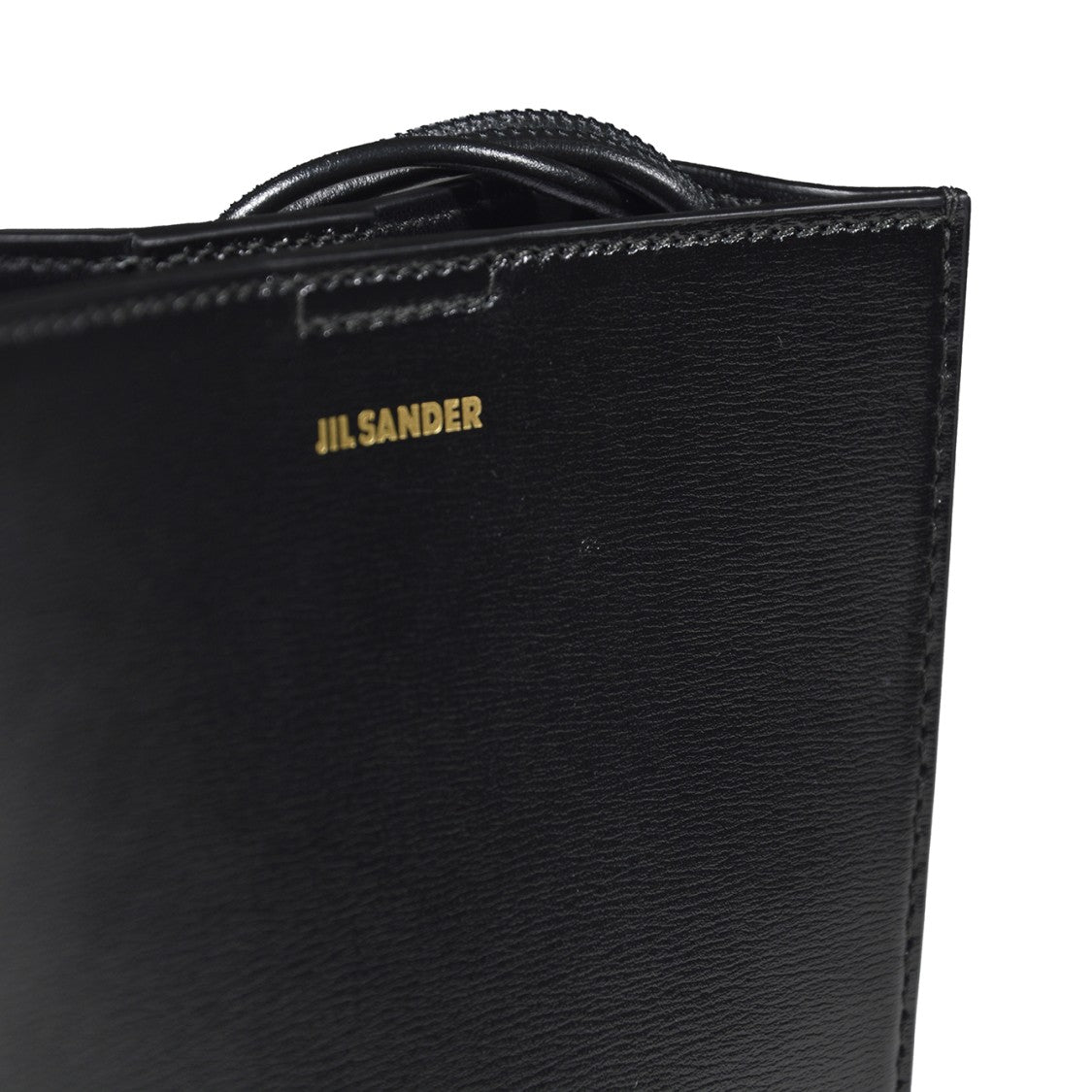 Jil Sander Rigid Rectangular Crossbody Bag In Brushed Bovine Leather
