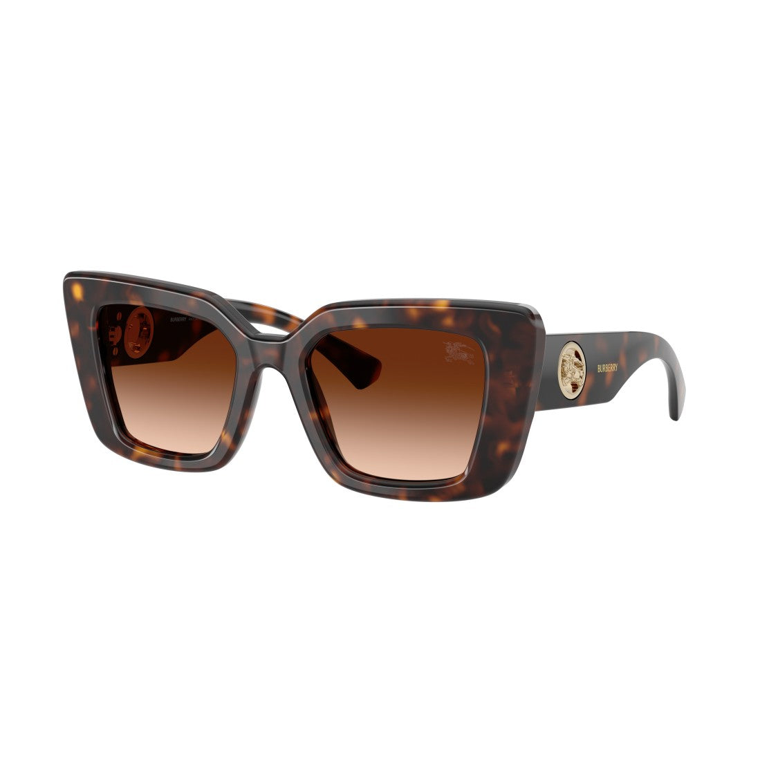 Burberry 0Be4476 Bold Oversized Tortoiseshell Sunglasses