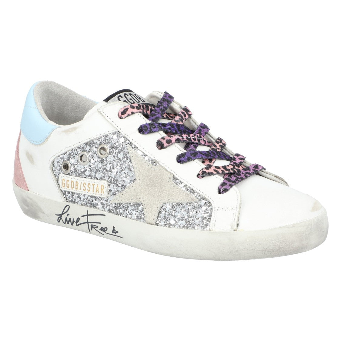 Golden Goose Multicolored Glitter Superstar