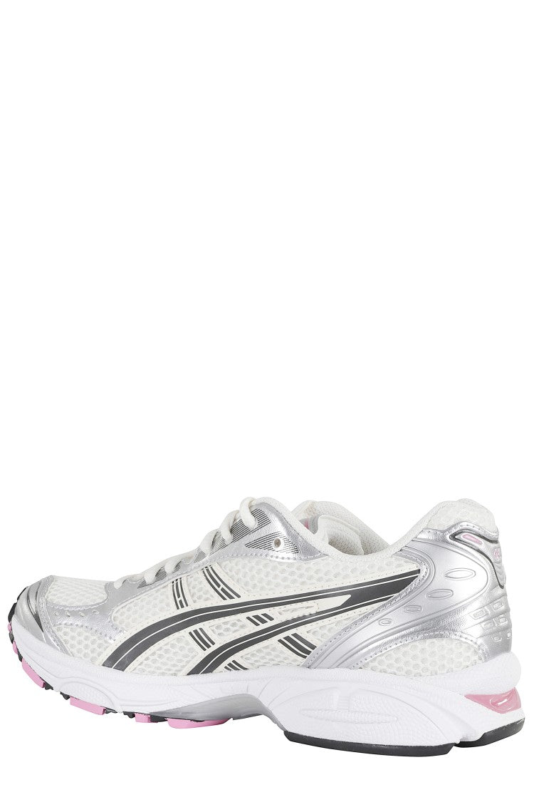 Asics Silver Pink Gel Kayano 14 Faux Leather Sneakers