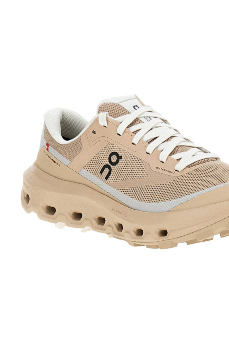 On Running Beige Cloudvista 3 Waterproof Mesh Sneakers