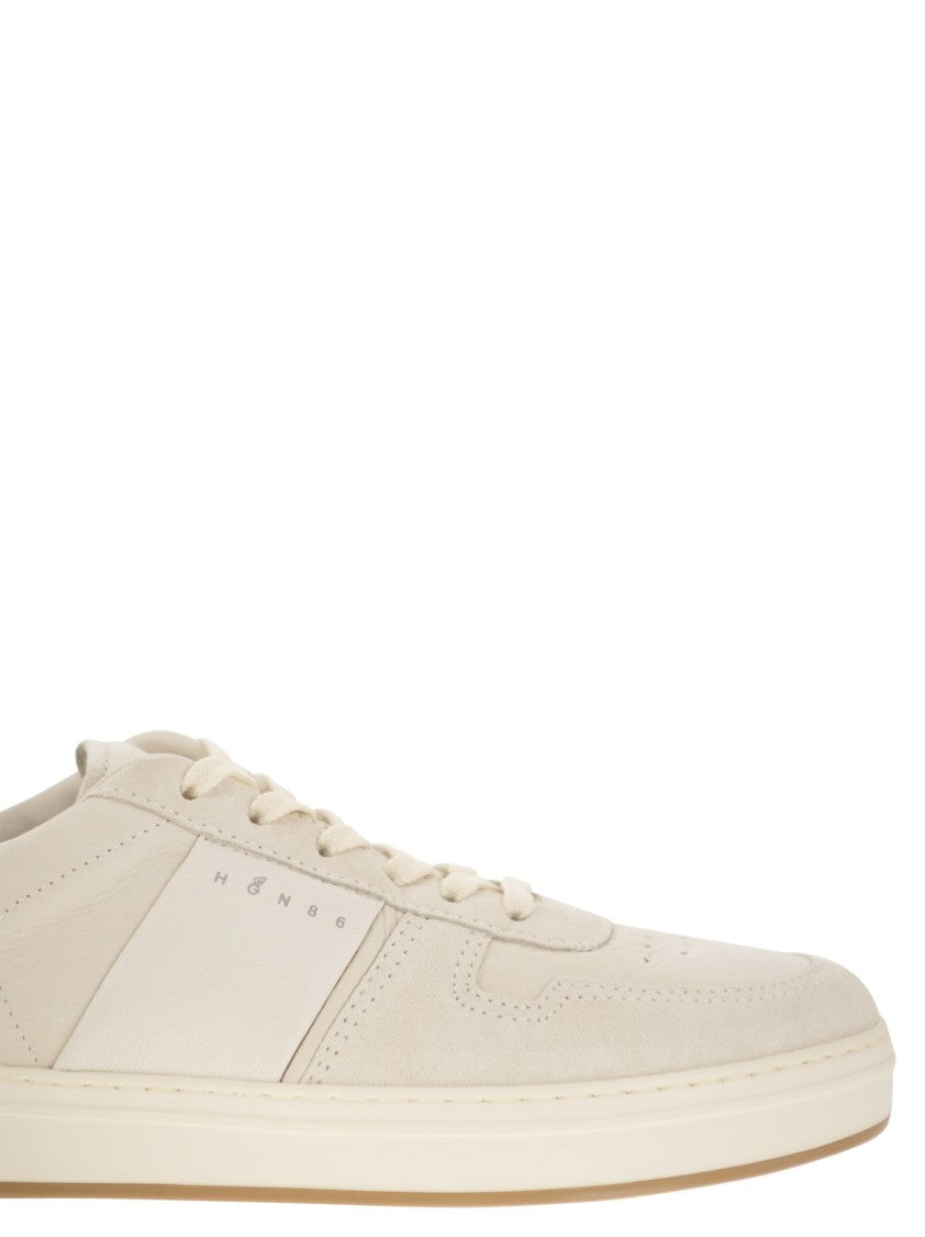 Hogan H668 - Leather Trainers