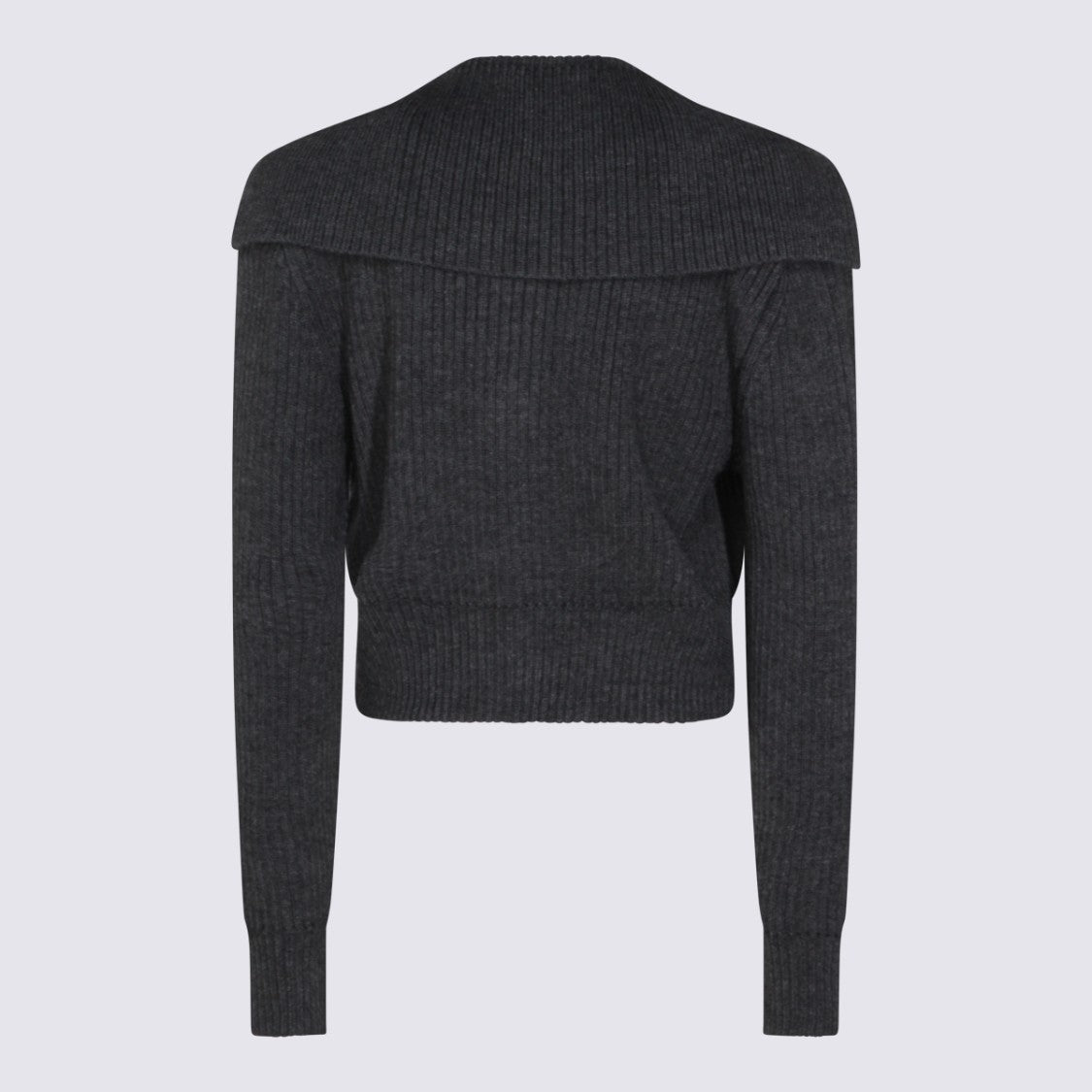 Givenchy Dark Grey Wool Knitwear
