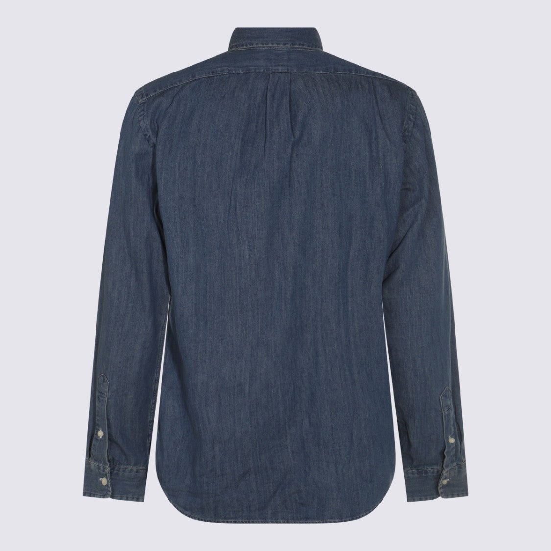 Polo Ralph Lauren Long-Sleeve Denim Shirt With Button-Down Collar