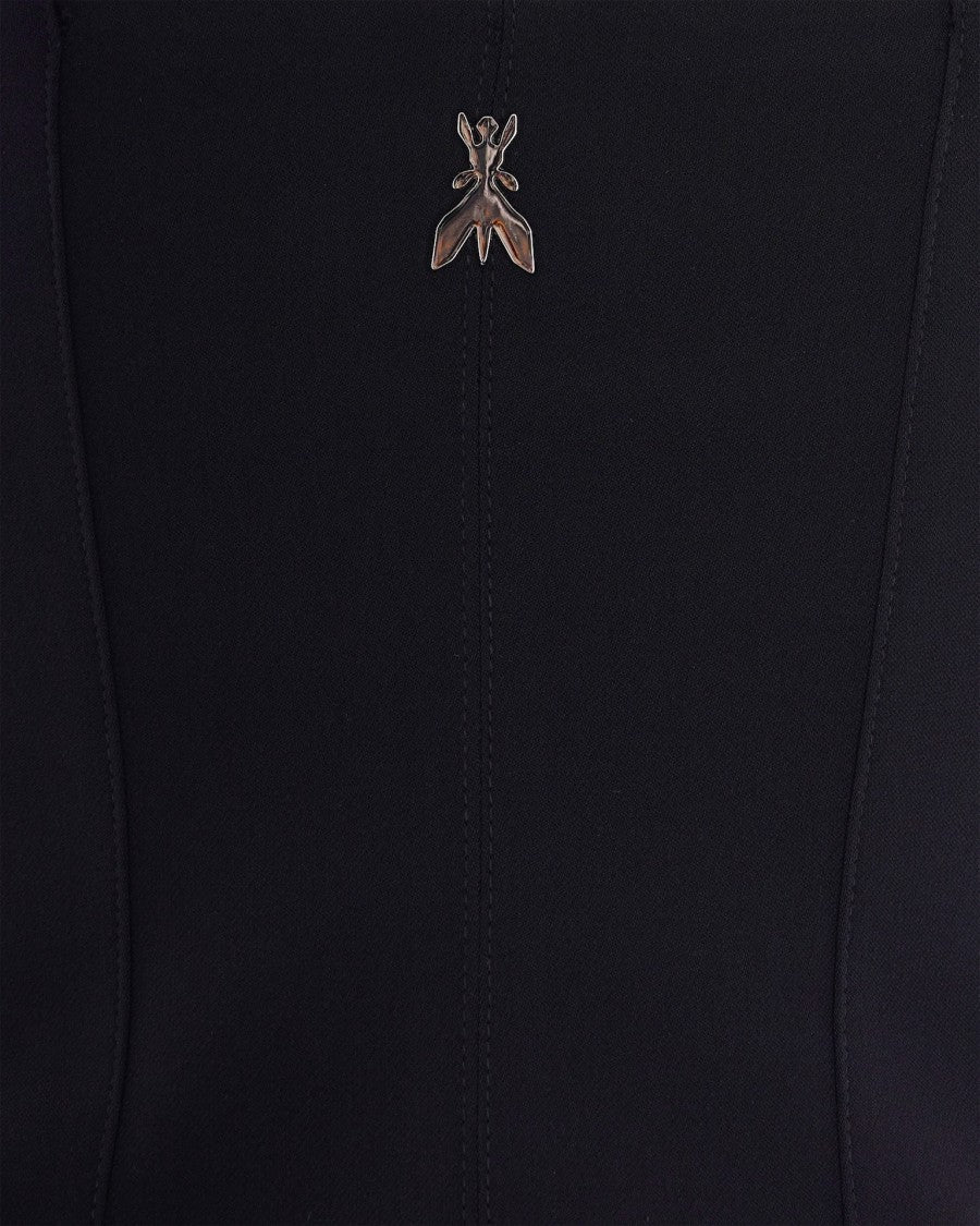 Patrizia Pepe Crepe Bustier With Buttons