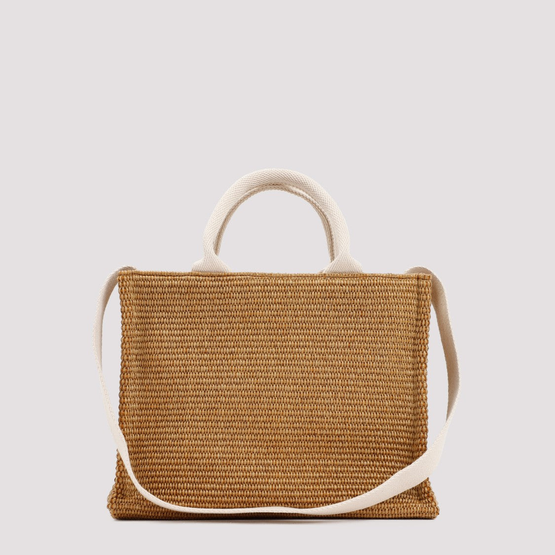 Marni Natural Raffia East-West Tote Bag