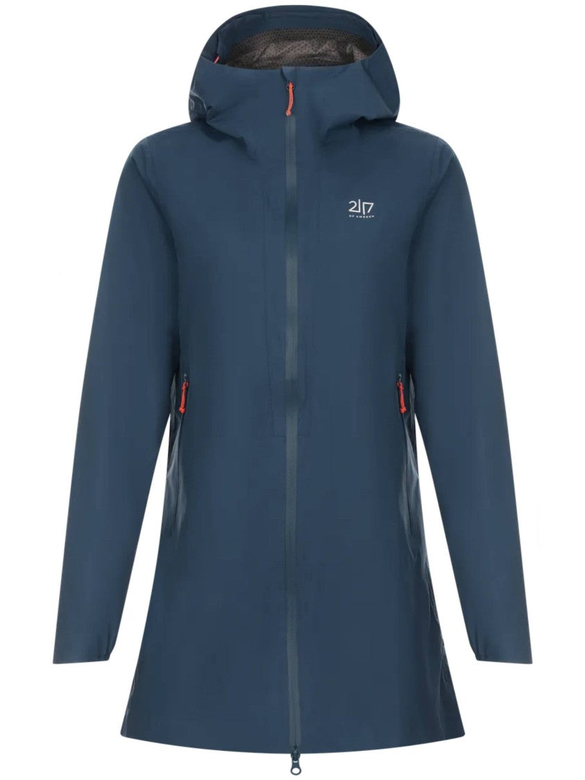 2117 Twentyone Seventeen Blue Markitta 2.5L Hooded Short Coat