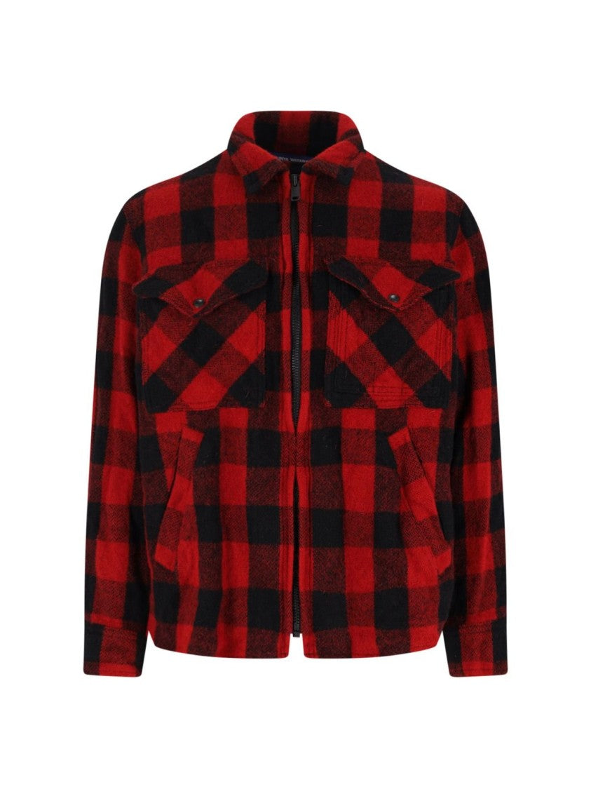 Junya Watanabe Filson Shirt Jacket – Red And Black