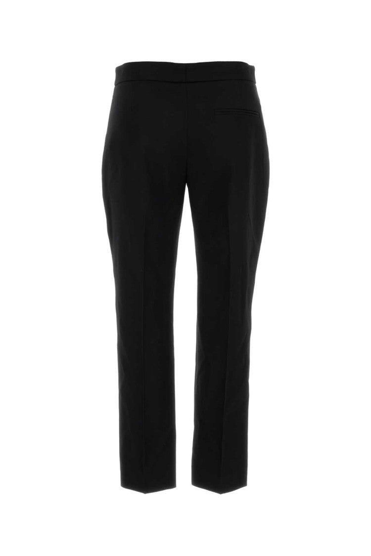Alexander Mcqueen Black Wool Pant