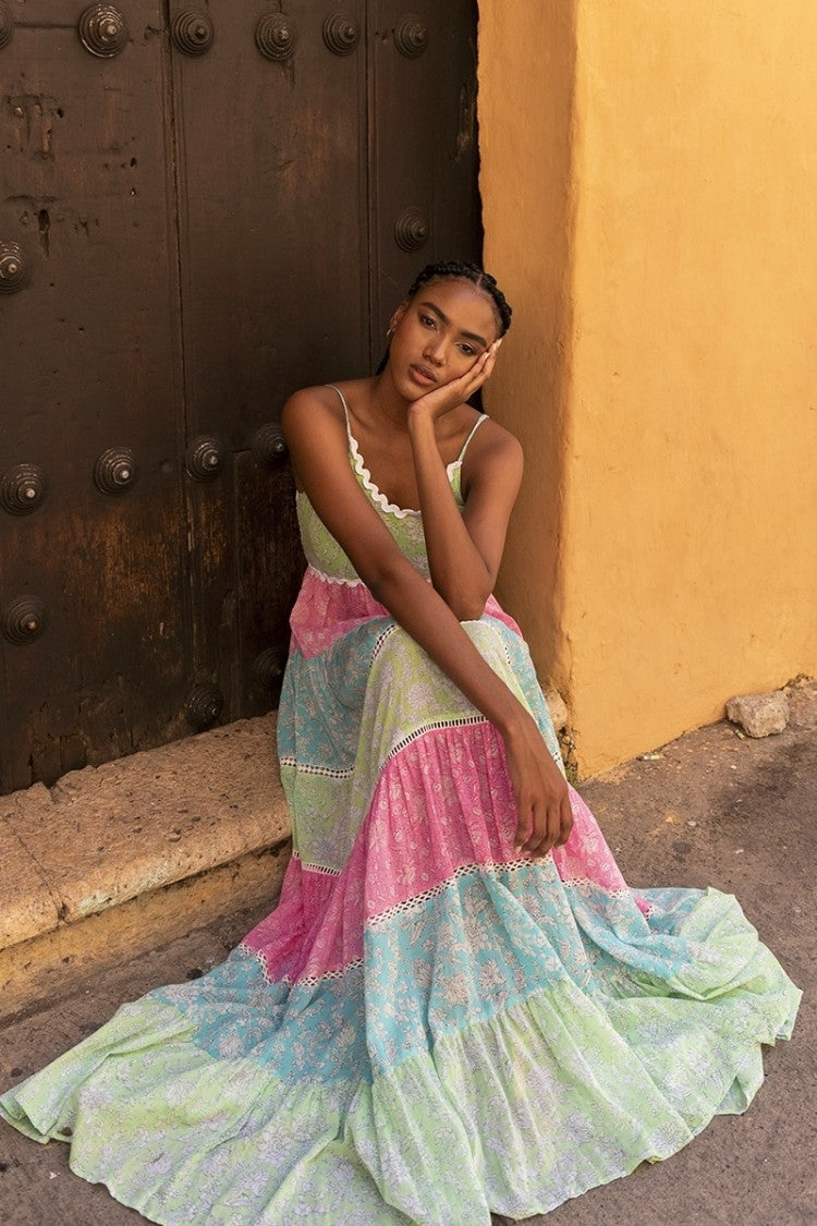 Miss June Sandra Long Dress