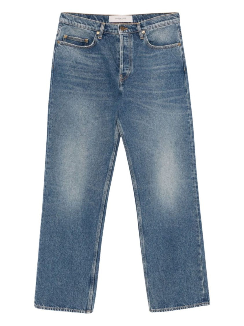 Golden Goose Light Blue Loose-Fit Denim Jeans