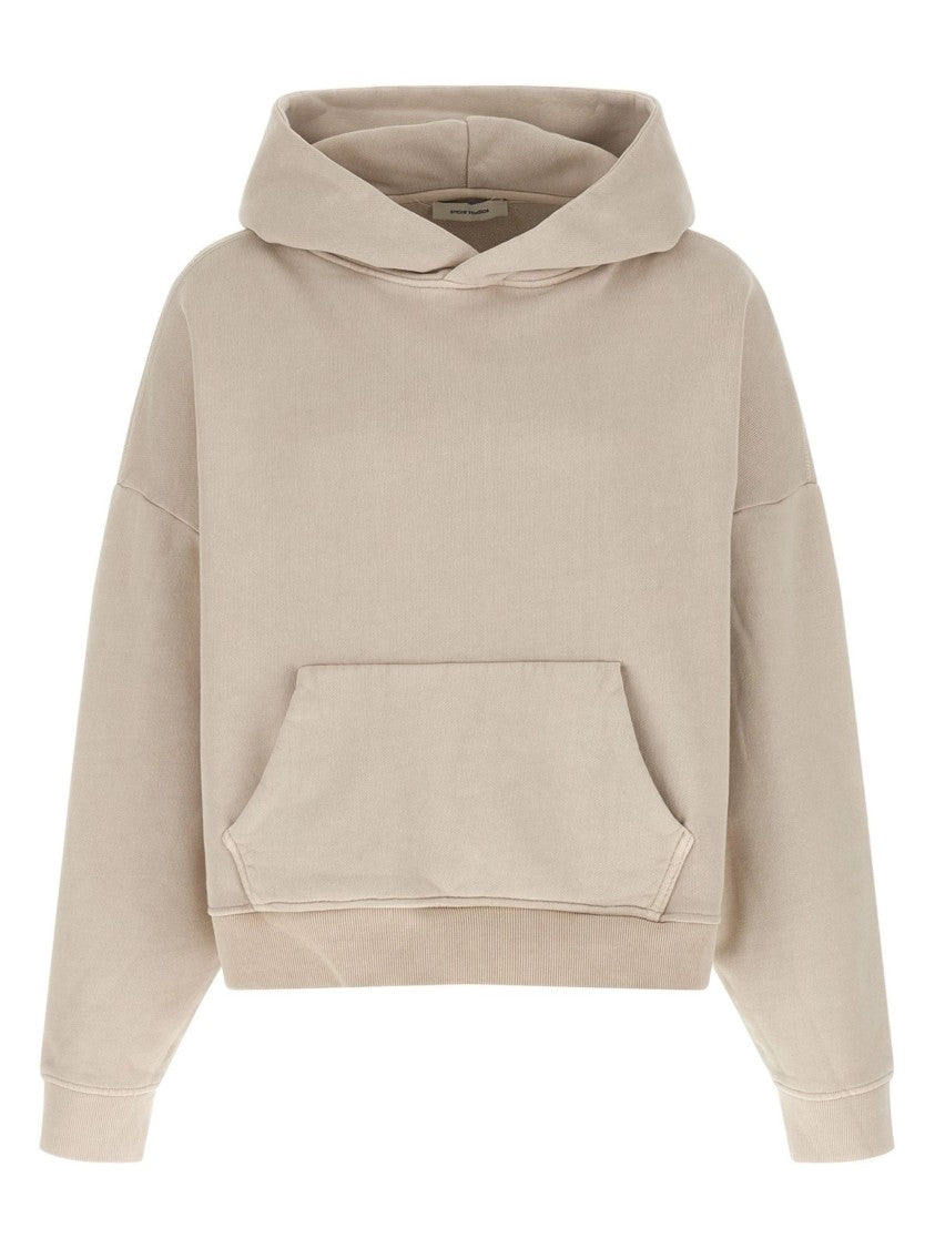 Entire Studios Cropped Heavy Hood Sweatshirt
