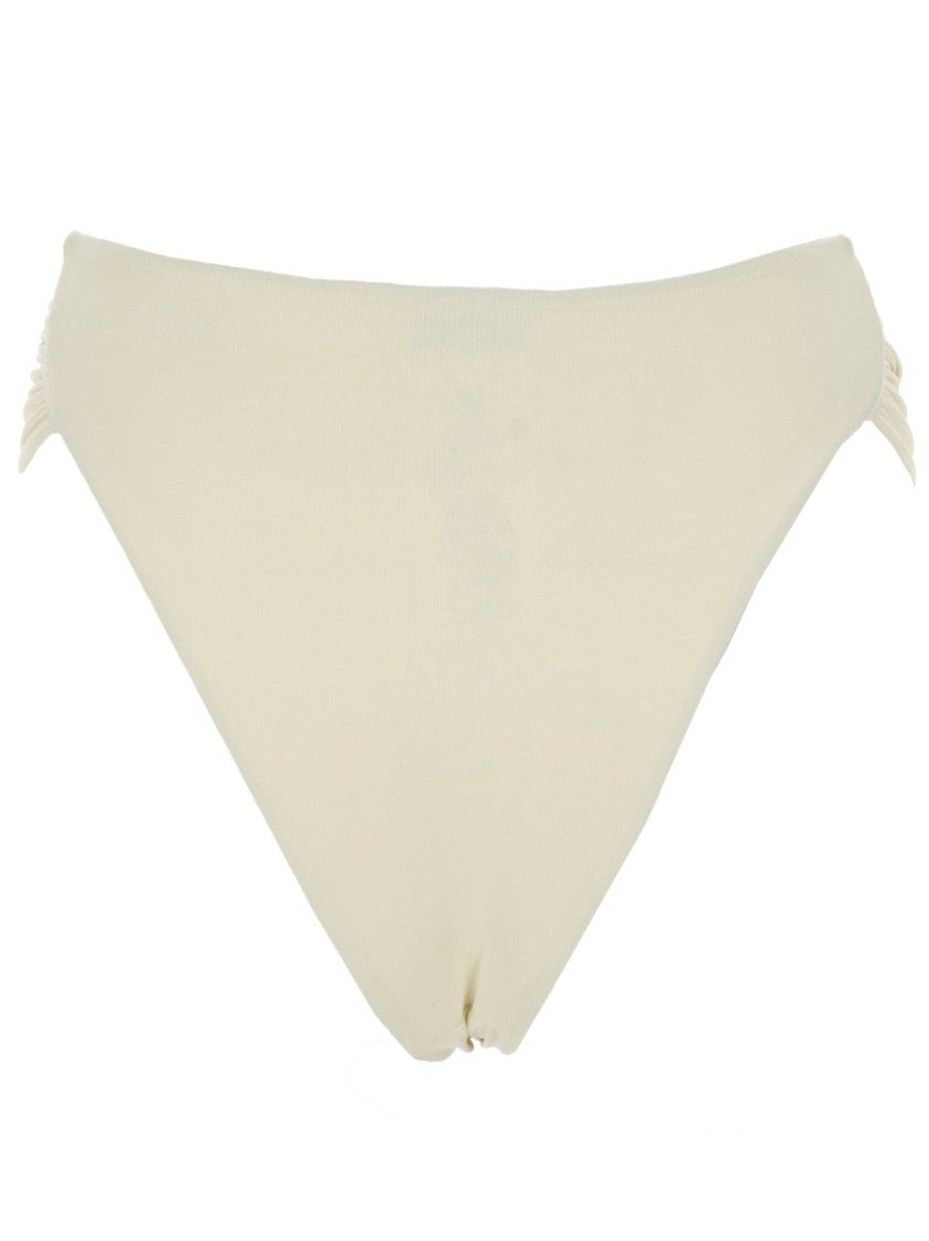La Reveche Derya High Cut Ruched Bikini Bottoms