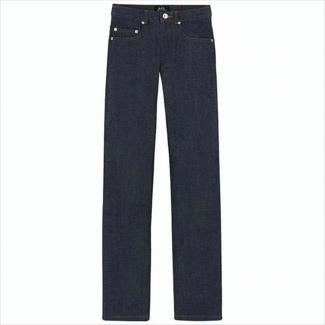 A.P.C. Straight-Leg Denim Pants With High Waist