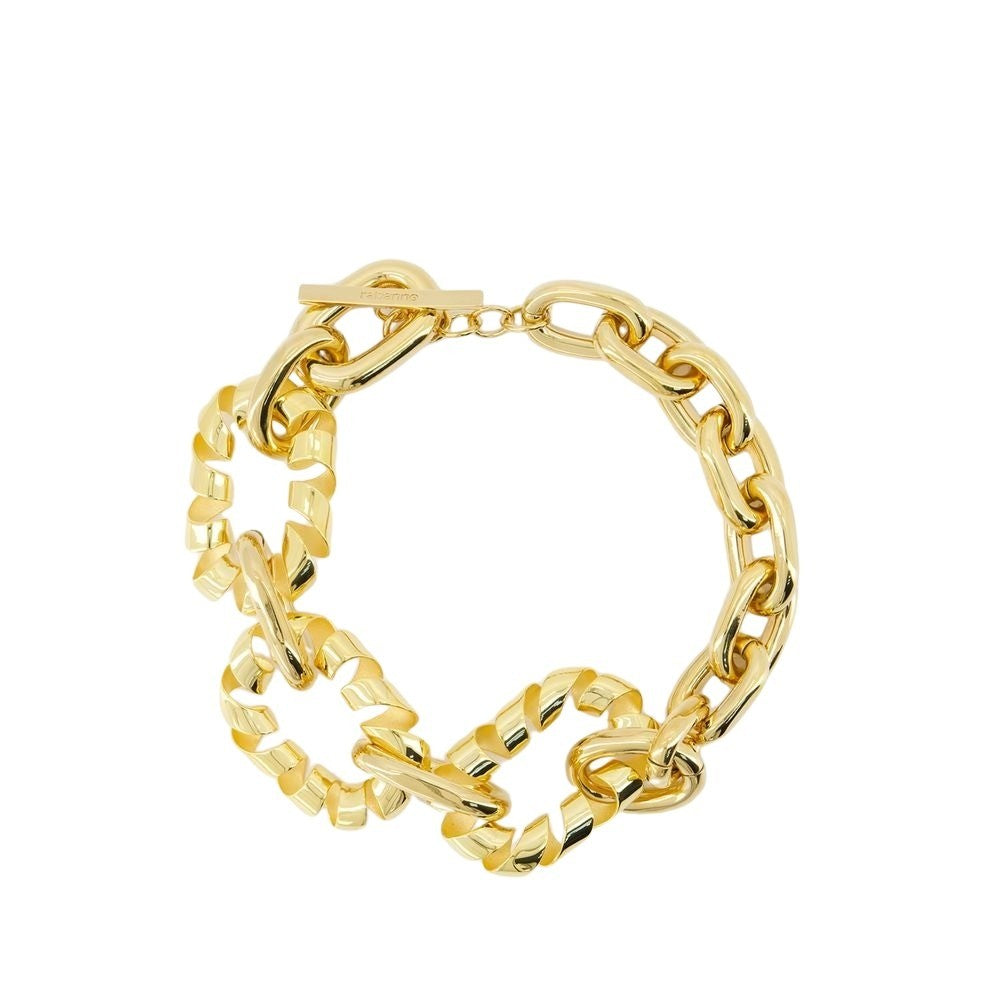 Rabanne Xl Link Twist Necklace - Metal - Gold