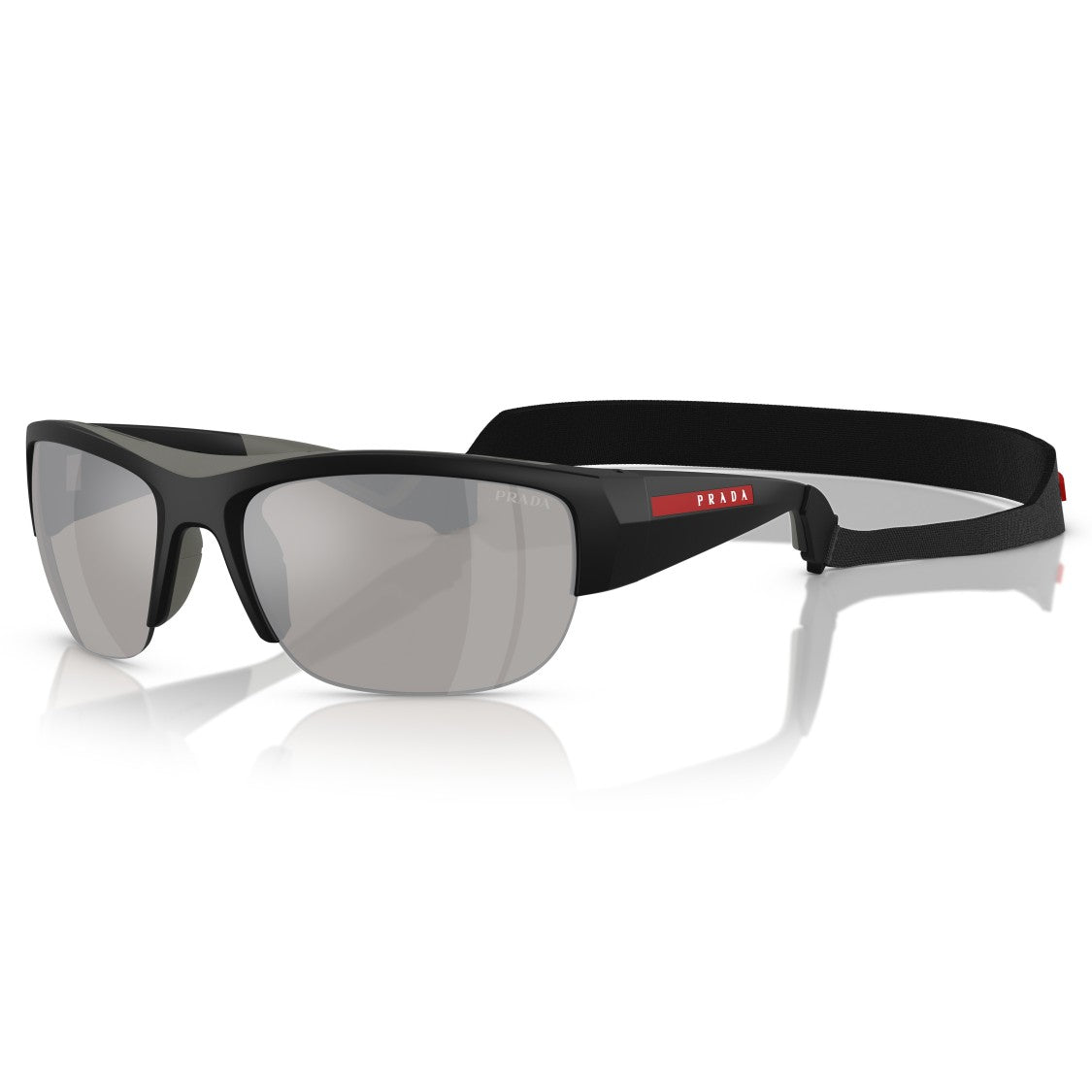 Prada Linea Rossa 0Ps A01s Sporty Black Frame Sunglasses
