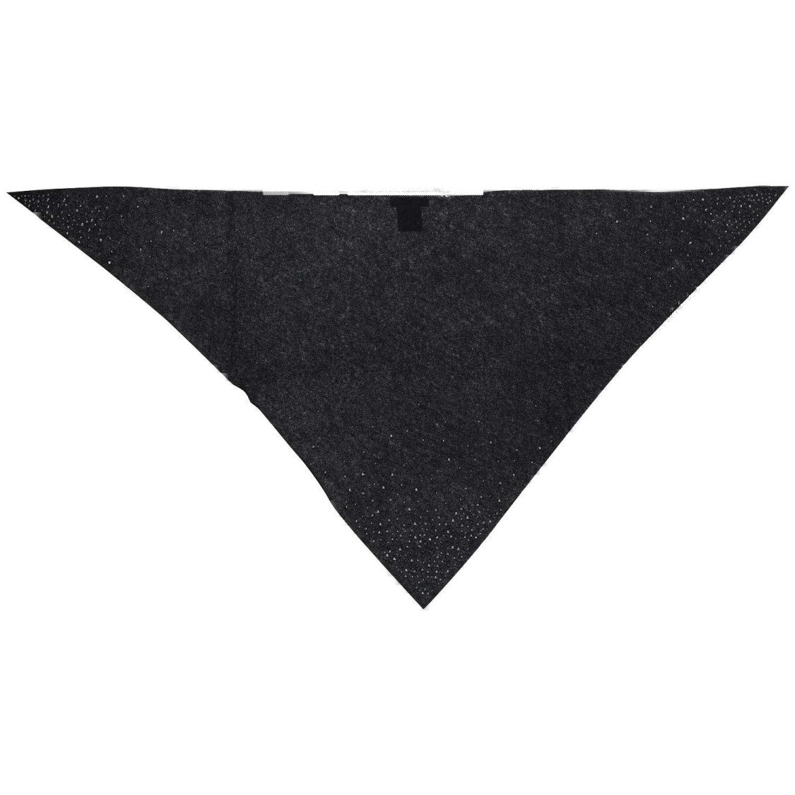 Faliero Sarti Triangular Cashmere Scarf With Swarovski Embellishments