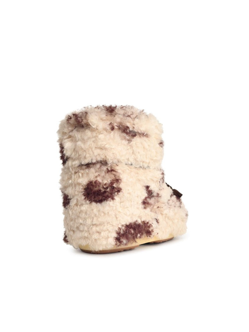 Moon Boot Two-Tone Faux Fur Boot