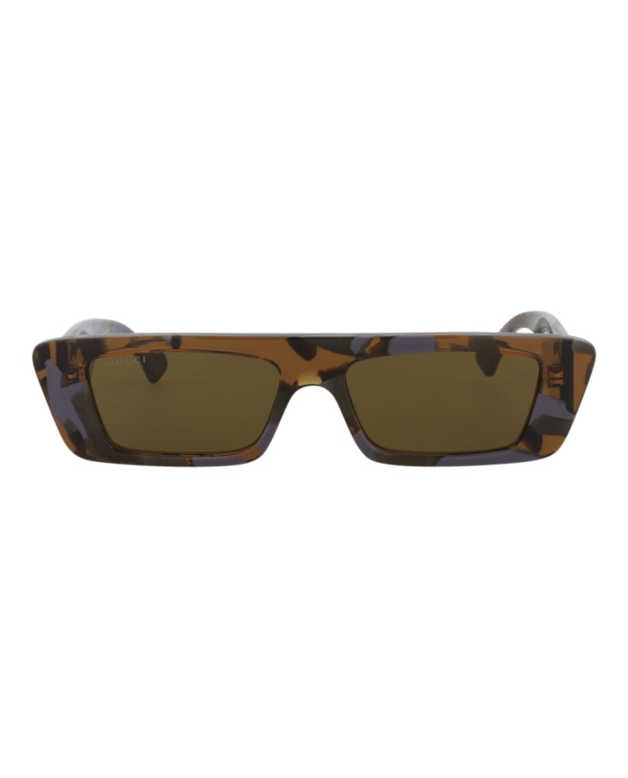 Gucci Square-Frame Recycled Acetate Sunglasses