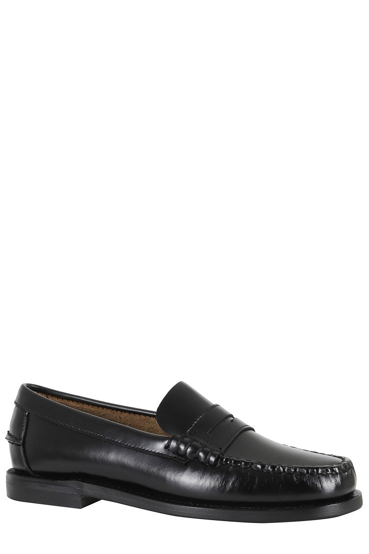 Sebago Black Classic Dan Leather Loafers