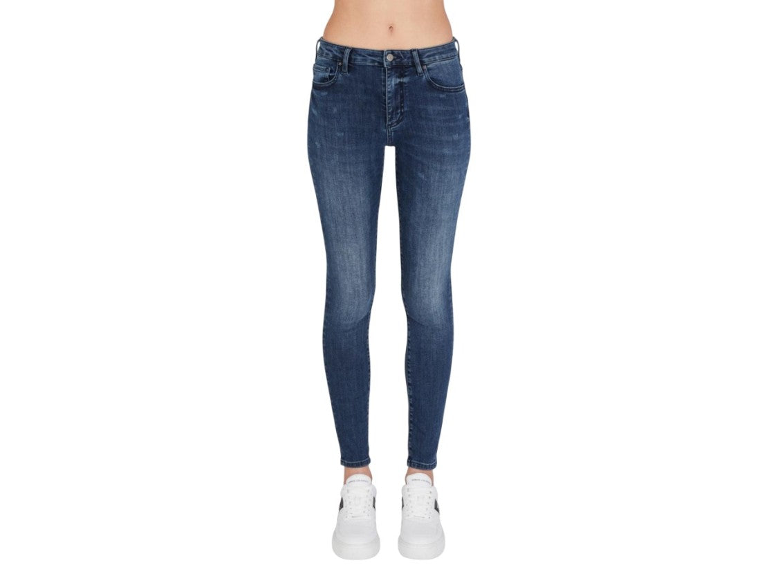 Armani Exchange High-Waisted Super Skinny Jeans